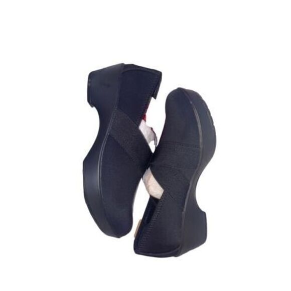 Wear Ever Clarya Womens Black Round Toe Slip On Comfort Shoes Size 6 - Picture 2 of 6